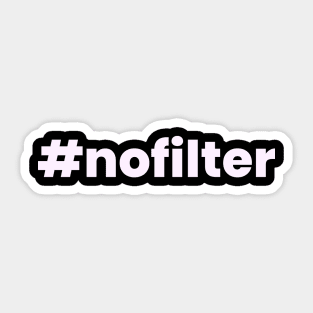 nofilter Sticker